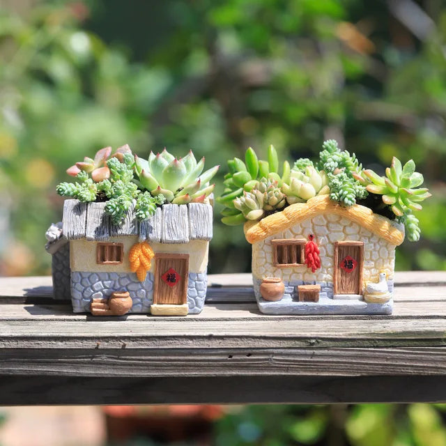 Fairy House Planters