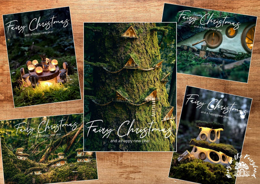 Pack of 10 Fairy Treehouse Postcards (US & CA)