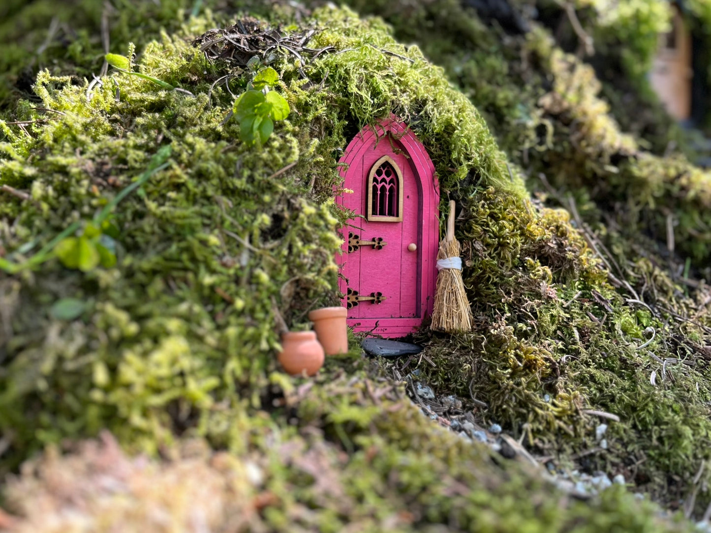 DIY Gothic Fairy Door Set - Create Your Own Magical Entrance