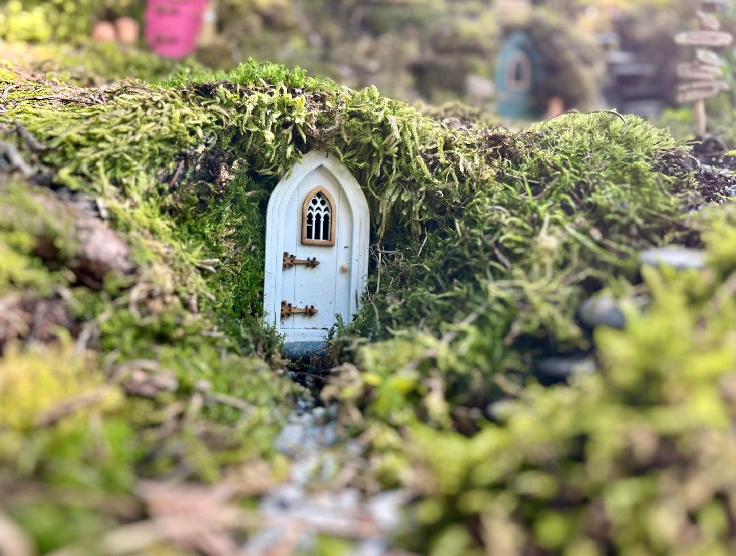 DIY Gothic Fairy Door Set - Create Your Own Magical Entrance