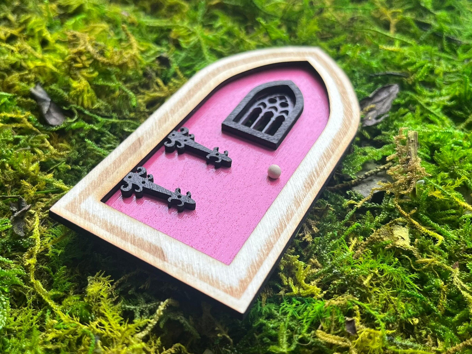12 Wooden Door Knobs - Miniature Handles for Enchanting Fairy Doors