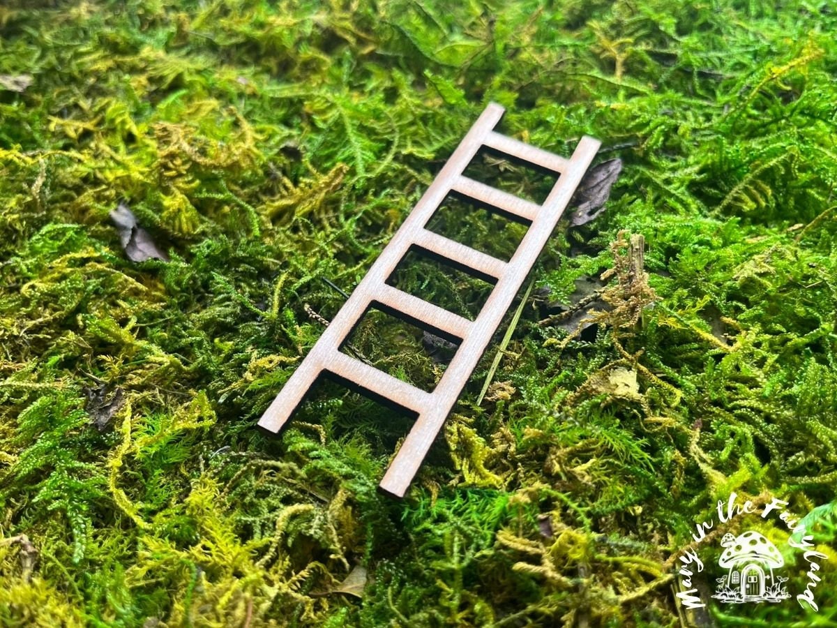 Fairy Garden Ladder - Whimsical Accessory for Enchanting Displays