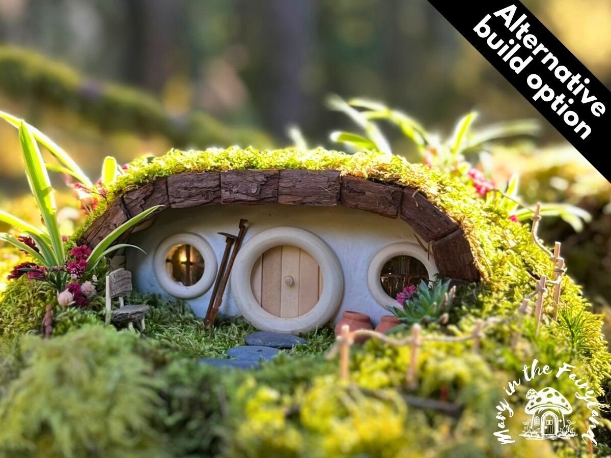 DIY Solar Roof Fairy House Kit - Create a magical fairy house!