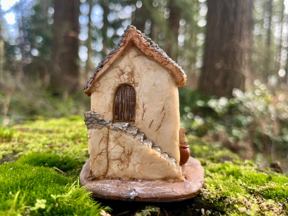 Enchanting Resin Fairy House for Outdoor Magic