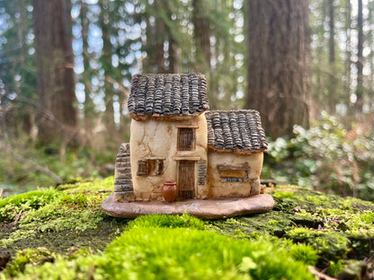 Enchanting Resin Fairy House for Outdoor Magic