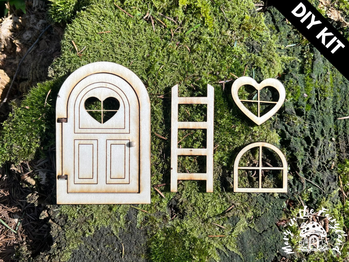 Enchanting Fairy Doors DIY Kit - Where Imagination Opens to Magic