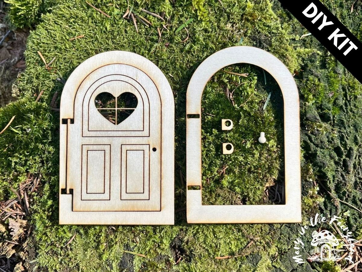Enchanting Fairy Doors DIY Kit - Where Imagination Opens to Magic