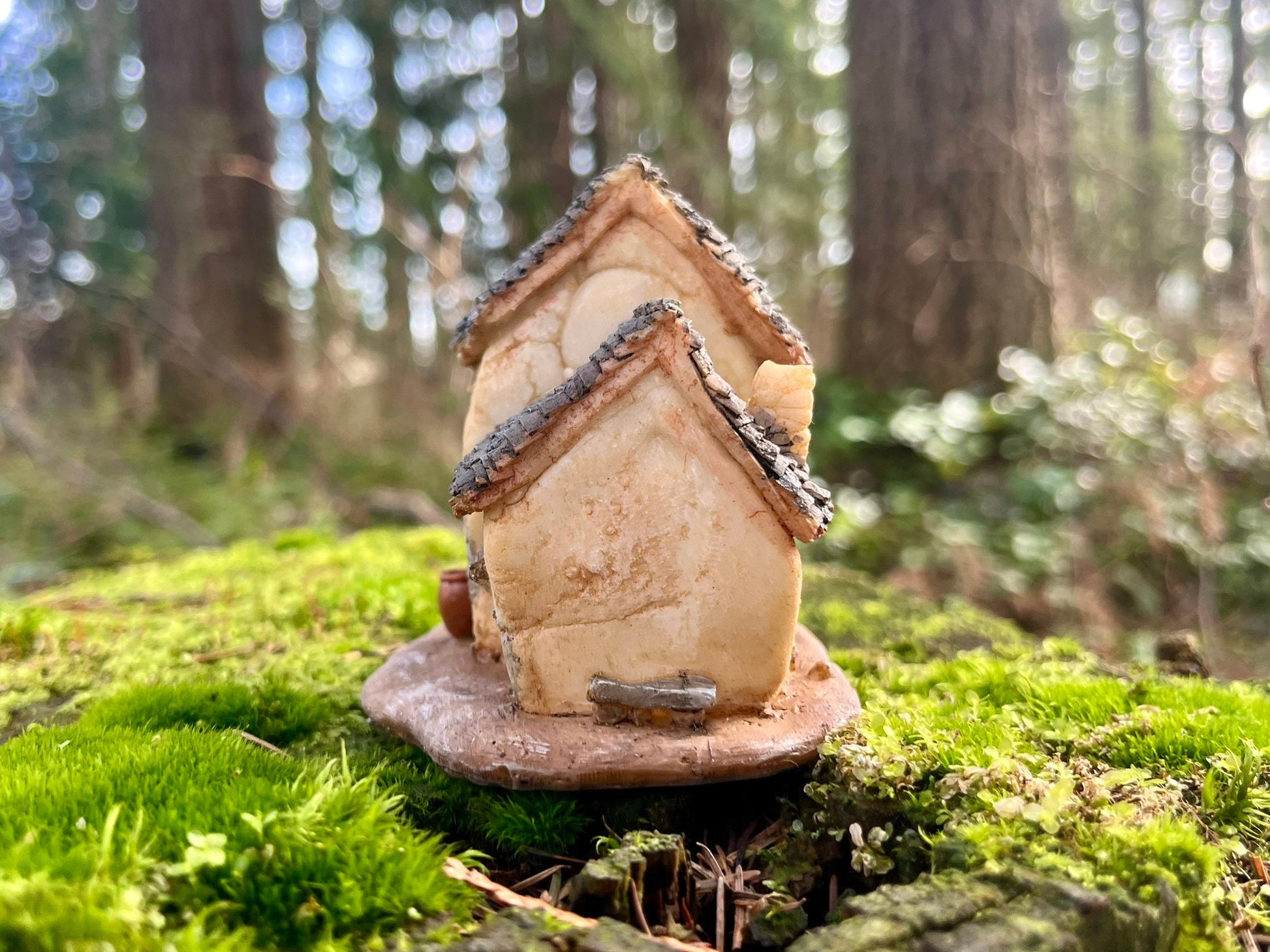 Enchanting Resin Fairy House for Outdoor Magic