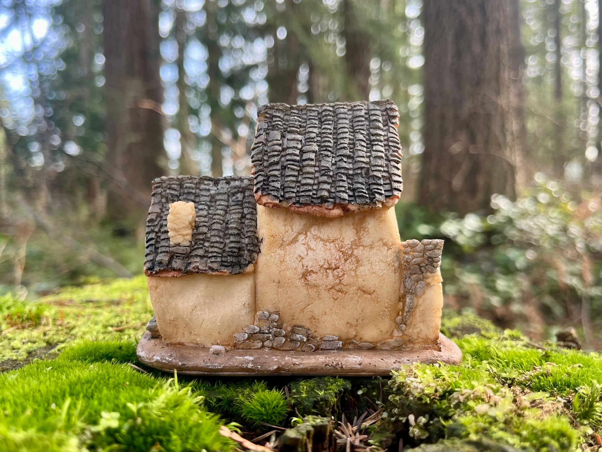 Enchanting Resin Fairy House for Outdoor Magic