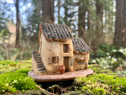 Enchanting Resin Fairy House for Outdoor Magic