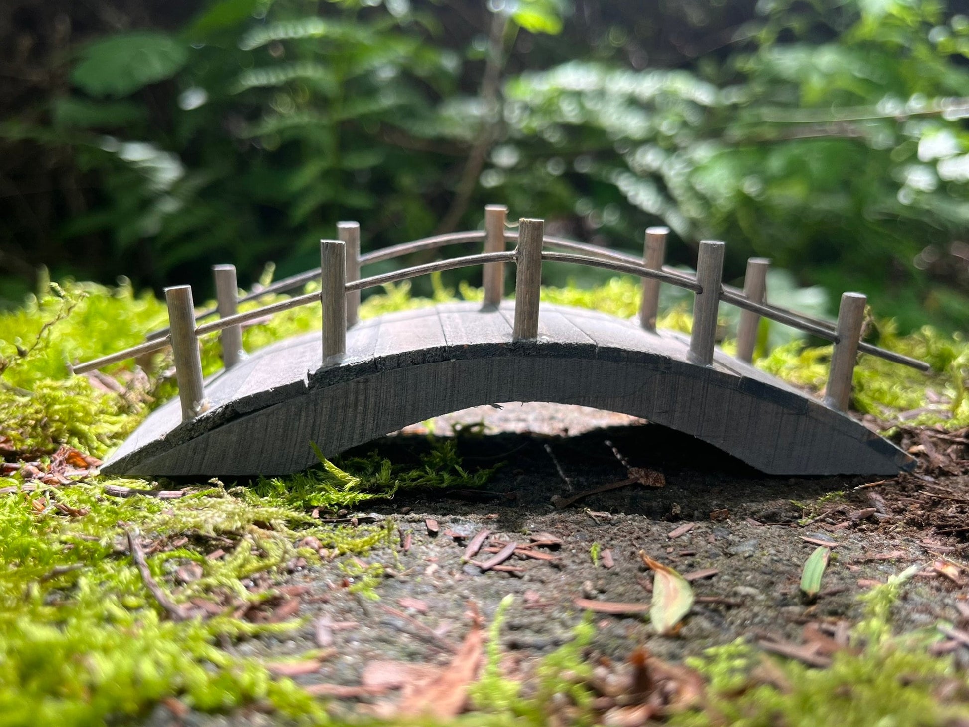 Wooden Fairy Garden Bridge – Durable and Enchanting Decor