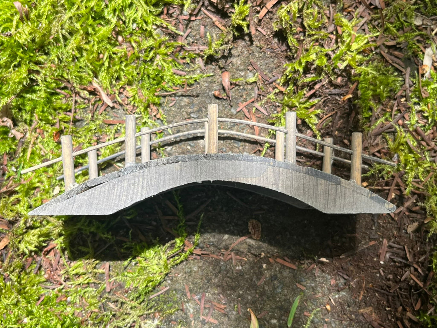 Wooden Fairy Garden Bridge – Durable and Enchanting Decor