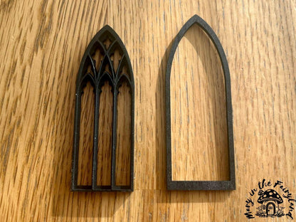 Enchanting Gothic Fairy Windows - Set of 2