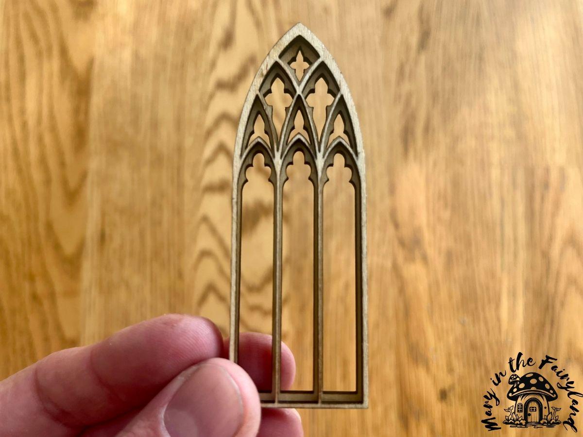 Enchanting Gothic Fairy Windows - Set of 2