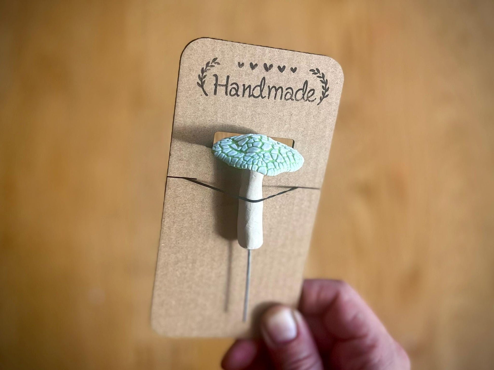 Handmade Clay Mushrooms – Perfect for Fairy Gardens