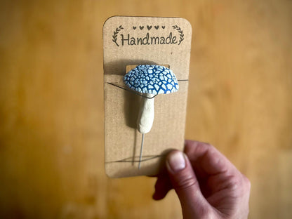 Handmade Clay Mushrooms – Perfect for Fairy Gardens