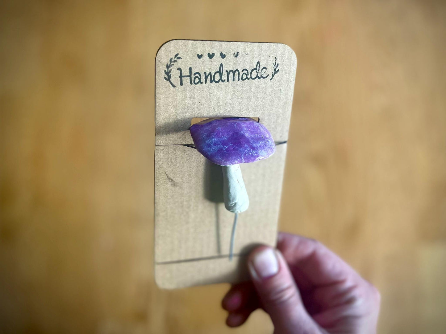 Handmade Clay Mushrooms – Perfect for Fairy Gardens