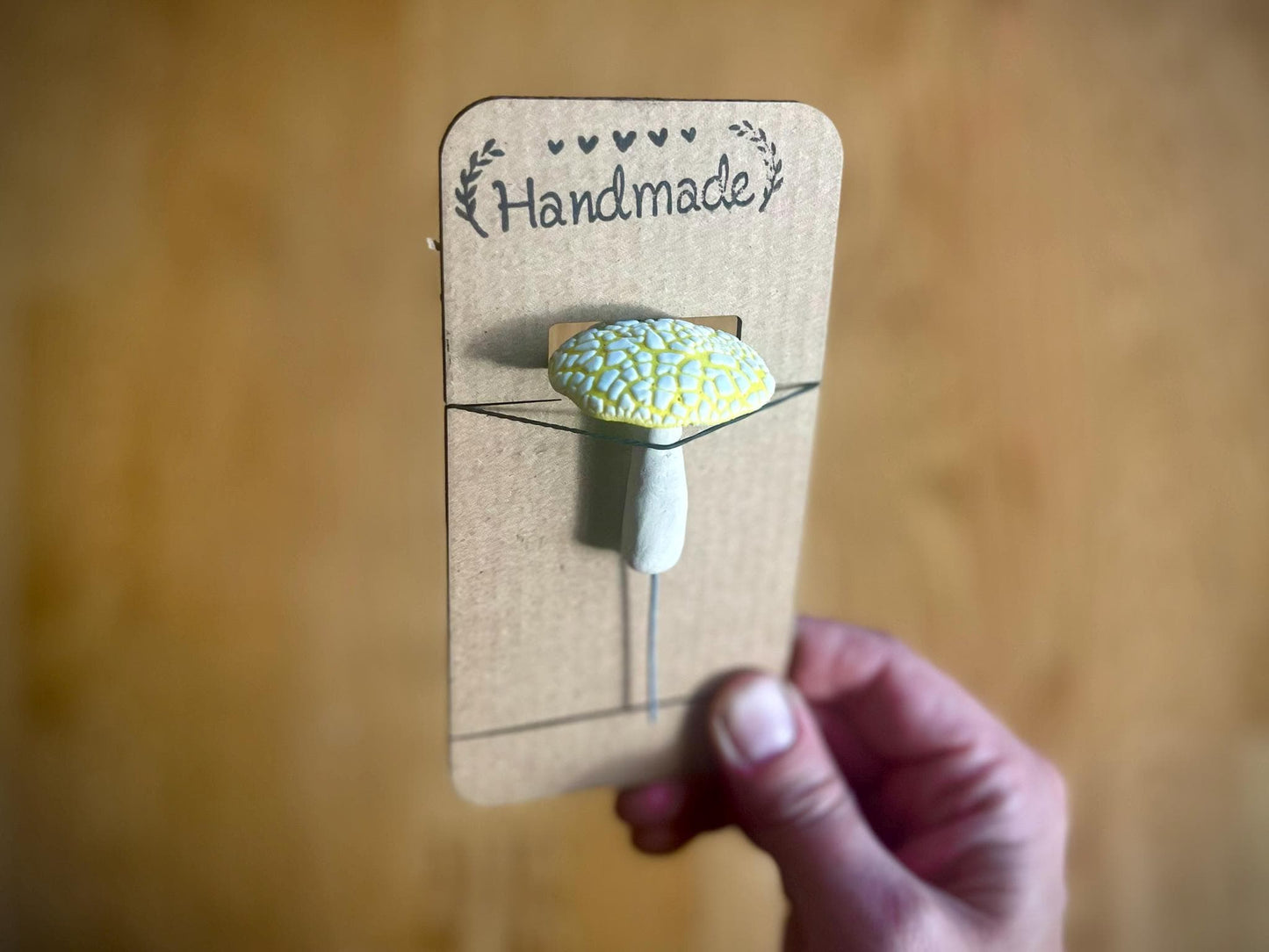 Handmade Clay Mushrooms – Perfect for Fairy Gardens