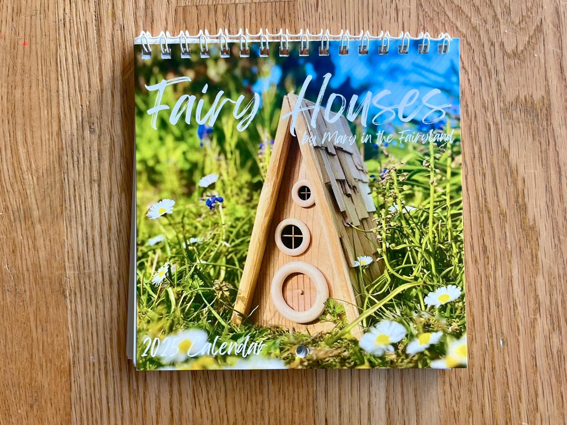 2025 Fairy House Wall Calendar – 5.5” x 11” Hanging