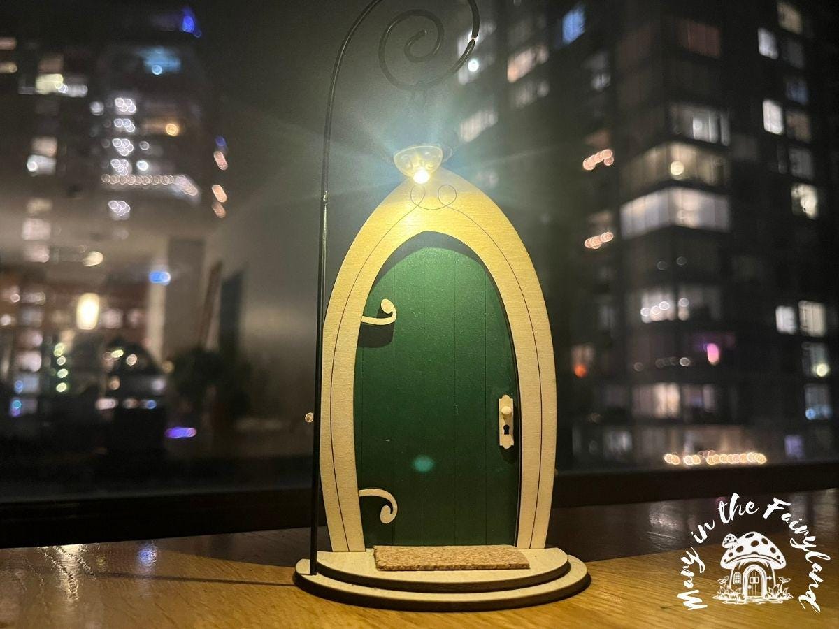 Personalized Fairy Door with Unique Story – A Magical Keepsake