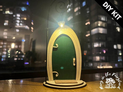 DIY Fairy Door Kit with Fairy Lamp – Fun for Kids and Families