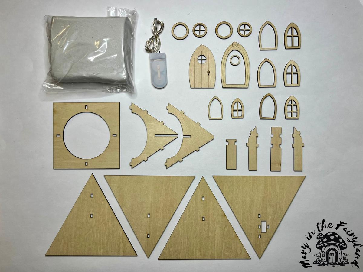 New DIY Fairy House Kit – Create & Customize Your Magical Miniature Home