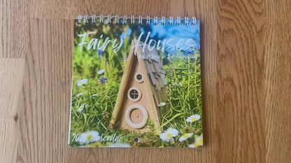 2025 Fairy House Wall Calendar – 5.5” x 11” Hanging