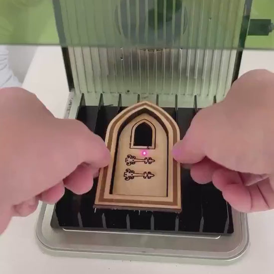 DIY Gothic Fairy Door Set - Create Your Own Magical Entrance