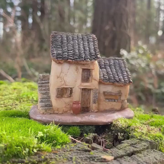 Enchanting Resin Fairy House for Outdoor Magic