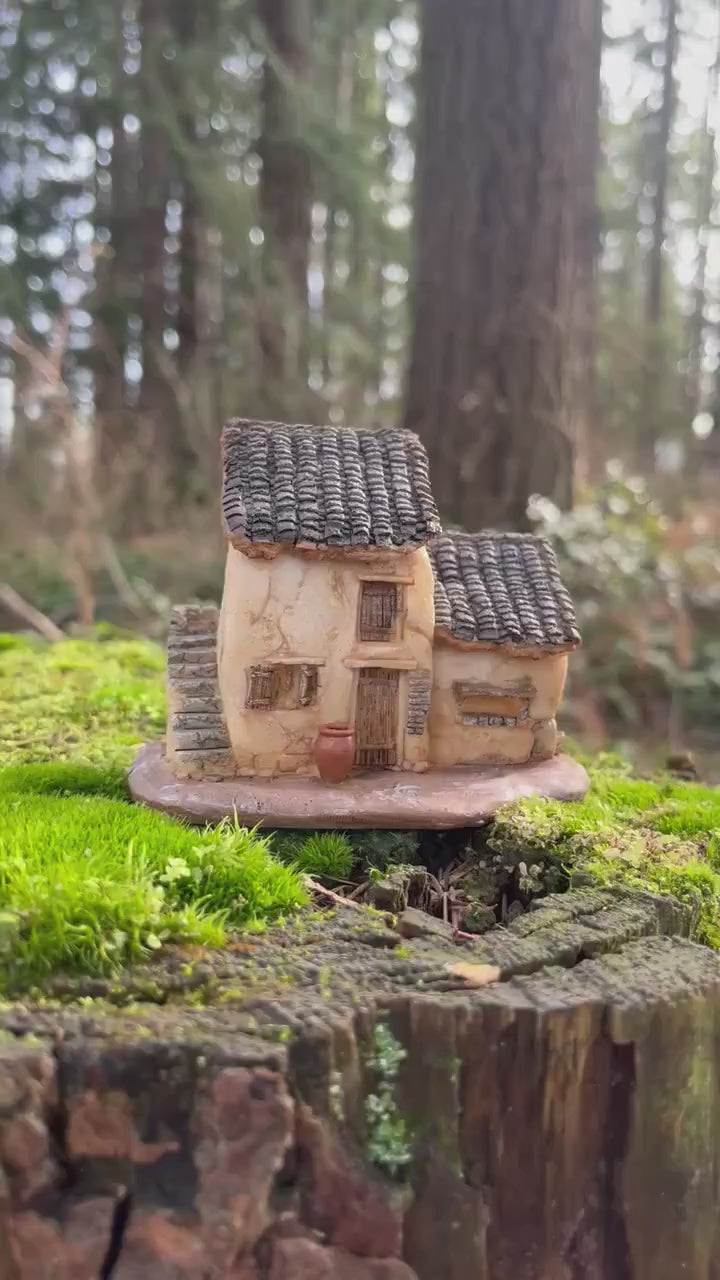 Enchanting Resin Fairy House for Outdoor Magic